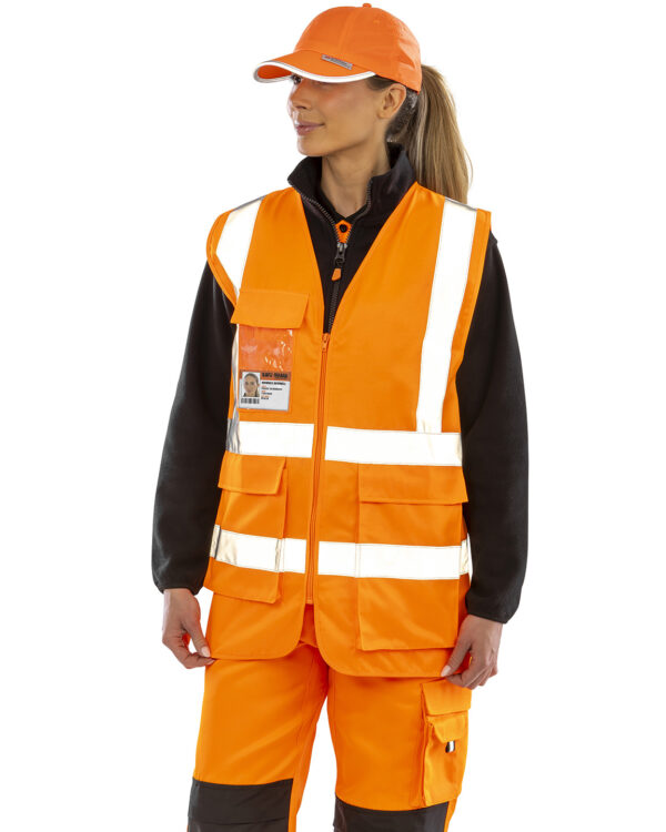 Heavy duty polycotton security vest