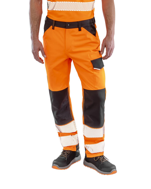 Safe-Guard recycled dynamic stretch safety trousers
