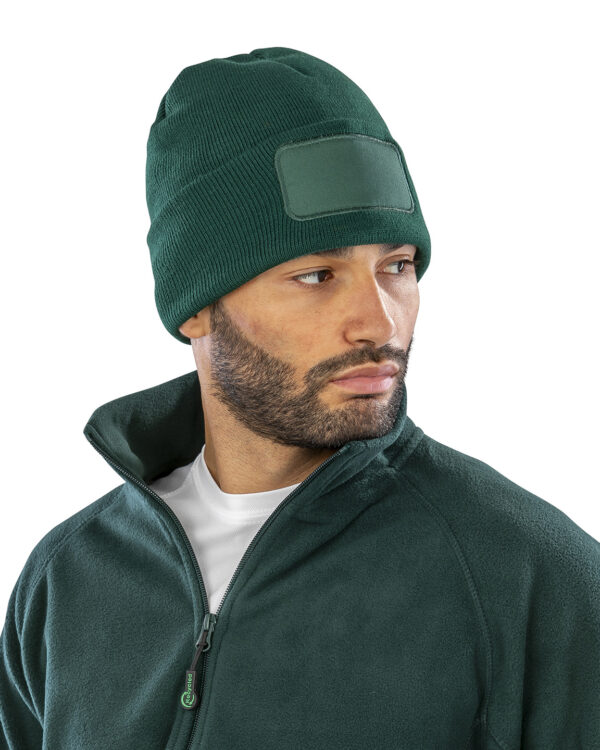 Double-knit printers beanie