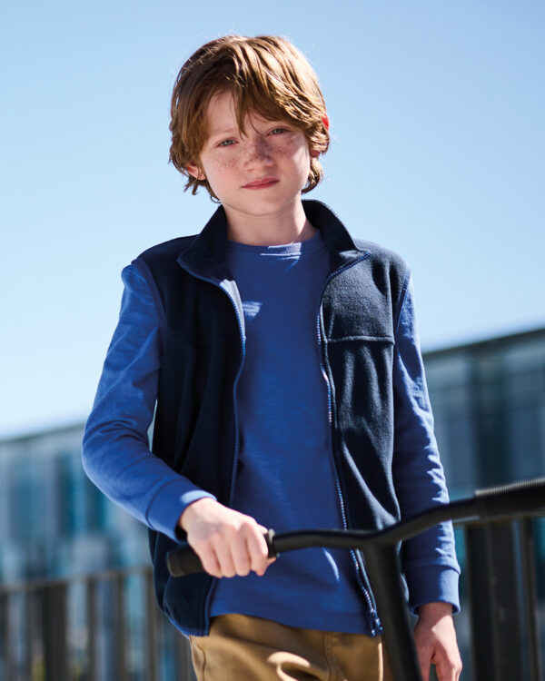 Kids microfleece bodywarmer