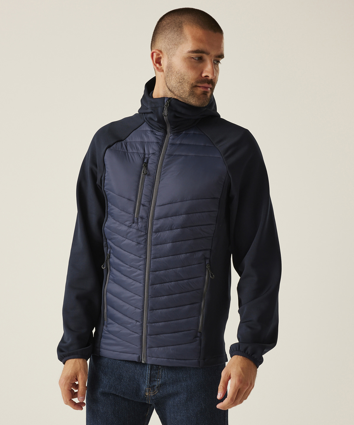 Navigate hybrid hooded jacket 1 Navigate hybrid hooded jacket