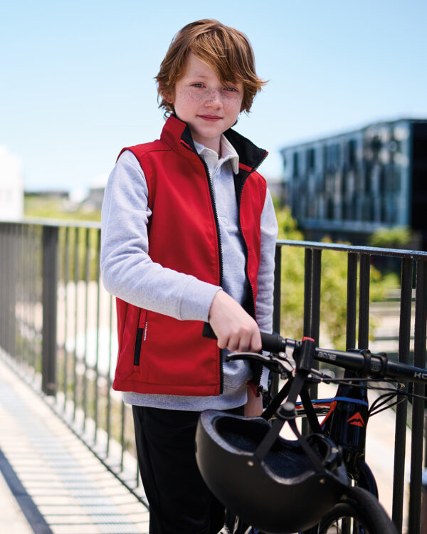 Junior Ablaze softshell bodywarmer