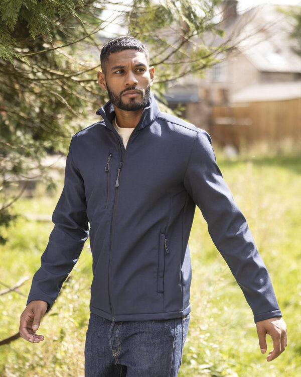 Honestly Made recycled softshell jacket