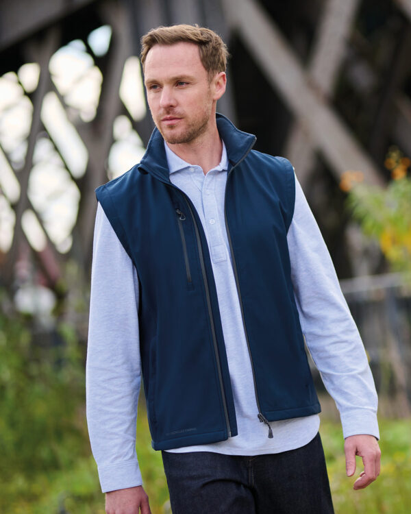 Honestly Made recycled softshell bodywarmer