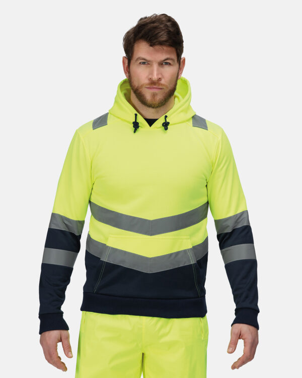 Pro hi-vis overhead hoodie