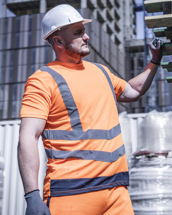 Pro hi-vis short sleeve t-shirt