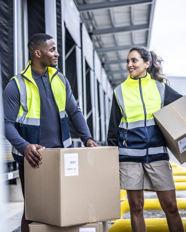 Pro hi-vis full-zip gilet