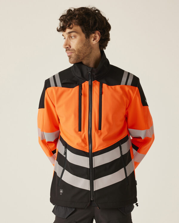 Hi-Vis X-Pro 3-layer softshell jacket (Class 2)