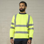 High visibility sweatshirt