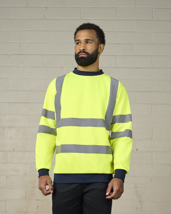 High visibility sweatshirt