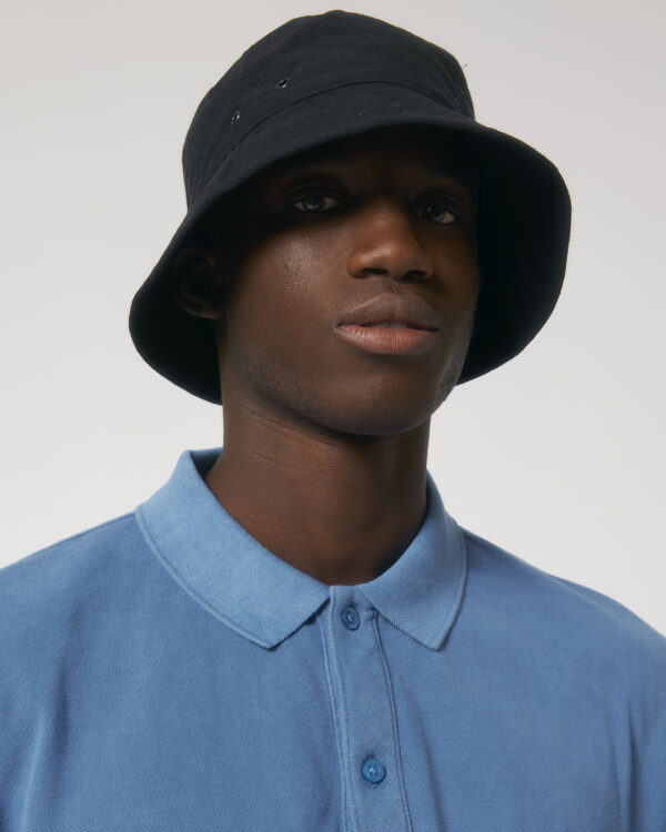 Bucket hat with metal eyelets (STAU893)