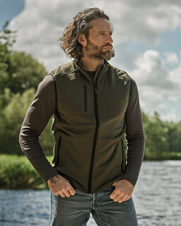 Stretch fleece bodywarmer (9104)