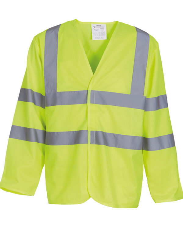 Hi-vis long sleeve waistcoat (HVJ200)