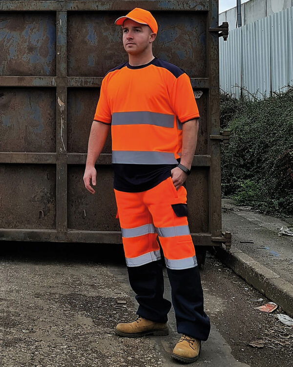 Hi-vis two-tone t-shirt (HVJ400)