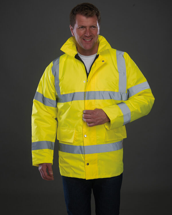 Hi-vis classic motorway jacket (HVP300)