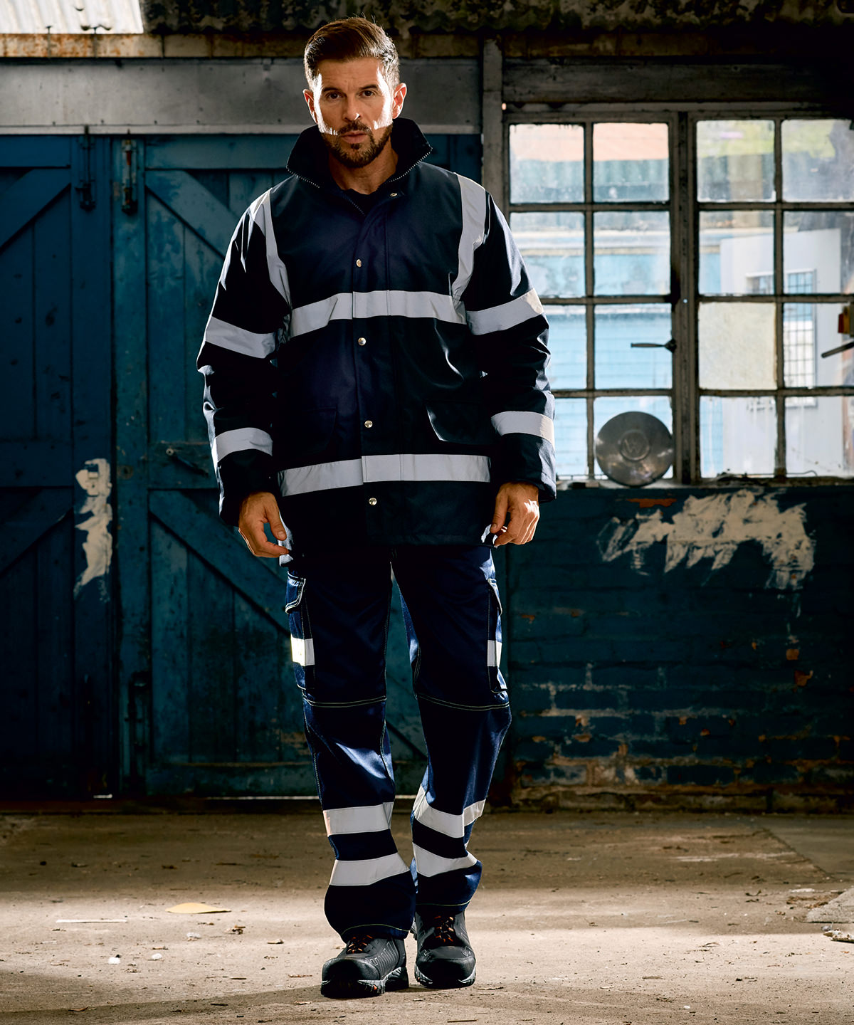 Hi-vis security jacket (HVP301) 1 Hi-vis security jacket (HVP301)