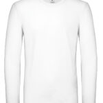 B&C #E150 long sleeve White