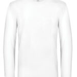 B&C #E190 long sleeve White