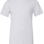 Unisex triblend crew neck t-shirt White