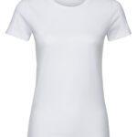 Women's pure organic tee White