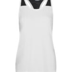 Women's cool smooth workout vest White