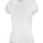 Women's Spiro quick-dry short sleeve t-shirt White