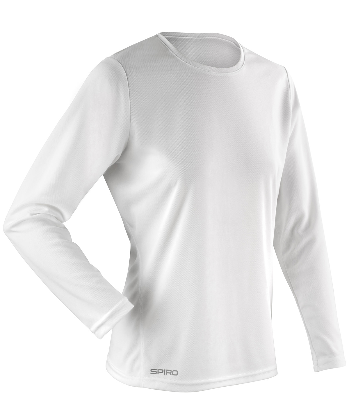Women's Spiro quick-dry long sleeve t-shirt White 1 Women's Spiro quick-dry long sleeve t-shirt White