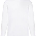 Valueweight long sleeve T White