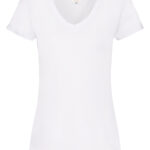 Women's valueweight v-neck T White
