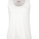 Women's valueweight vest White