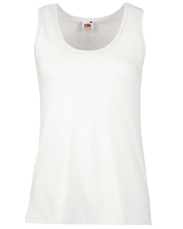 Women's valueweight vest White