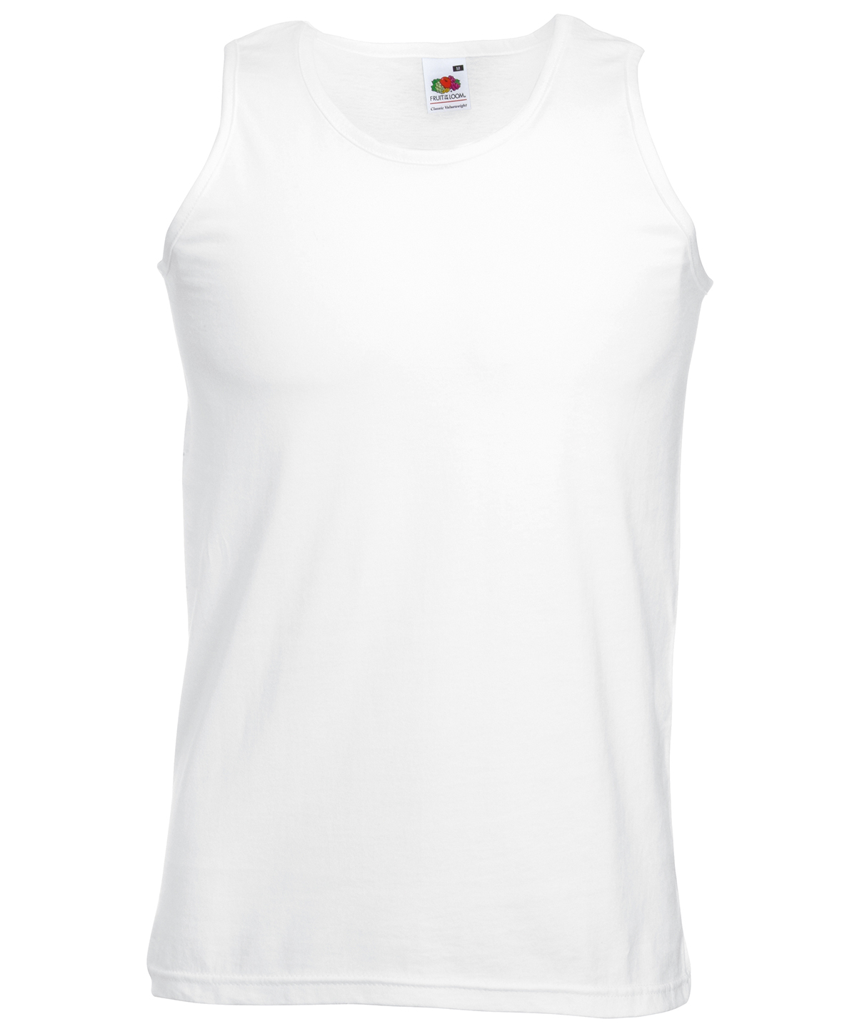 Valueweight athletic vest White 1 Valueweight athletic vest White