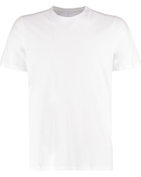 Cotton tee (fashion fit) White