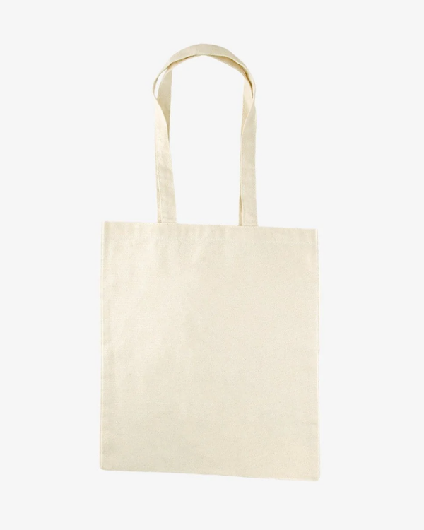 8oz Natural Canvas Tote Bag