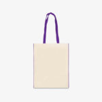 Cotton Bag With Coloured Trim & Handles