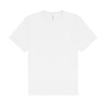 Unisex short sleeve heavy tee White