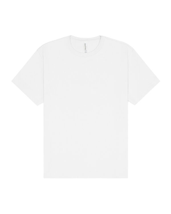 Unisex short sleeve heavy tee White