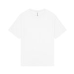 Unisex heavy boxy tee White