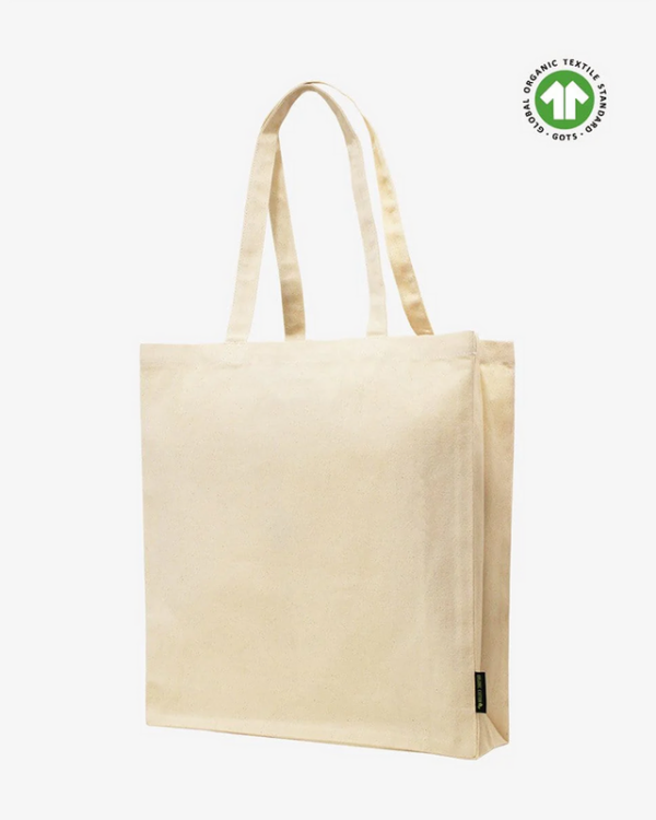 Organic Cotton Canvas Shopping Bag