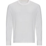 Oversize 100 long sleeve T White