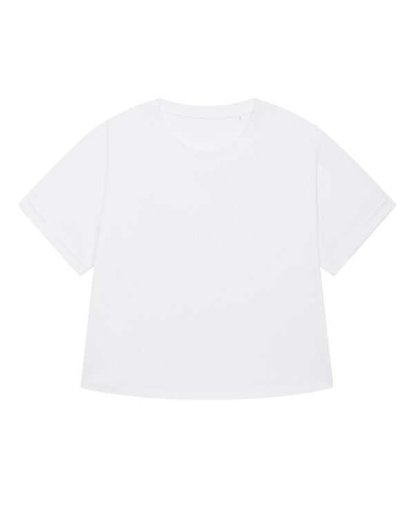 Stella Collider oversized women’s t-shirt (STTW089) White