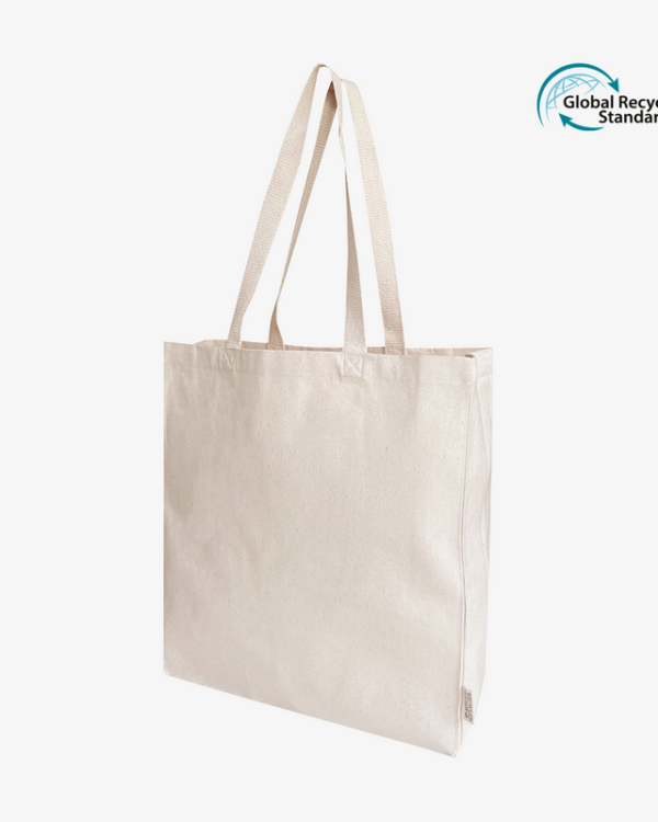 Recycled Tote Bag – 10oz, Full Gusset