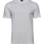Fashion v-neck Sof tee (8006) White